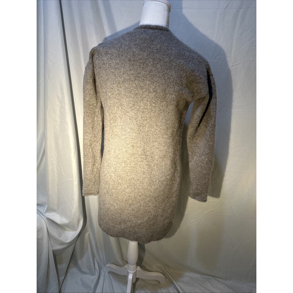 State Cashmere Long Duster Sweater Women’s M 100% Premium Cashmere Open Front - Picture 3 of 9
